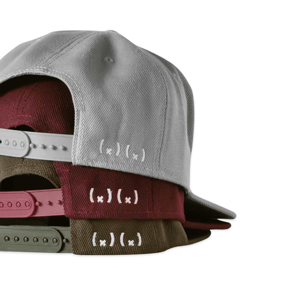 JWAX 5 panel snapback hat